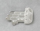 Laguna-Zuni abstract silver pin #1