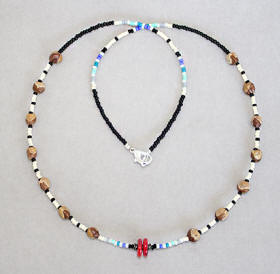 Ghost Bead Necklace
